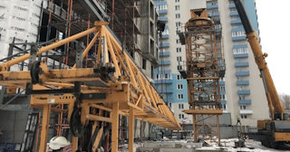 Демонтаж башенного крана в Артеме - услуги по демонтажу от Сварной-Тем от 1554 руб.